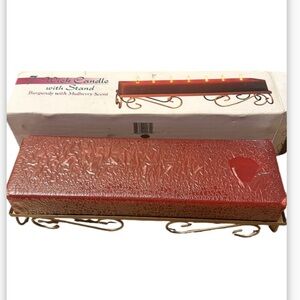 HOMEPLACE ⭐️  7-wick candle with stand